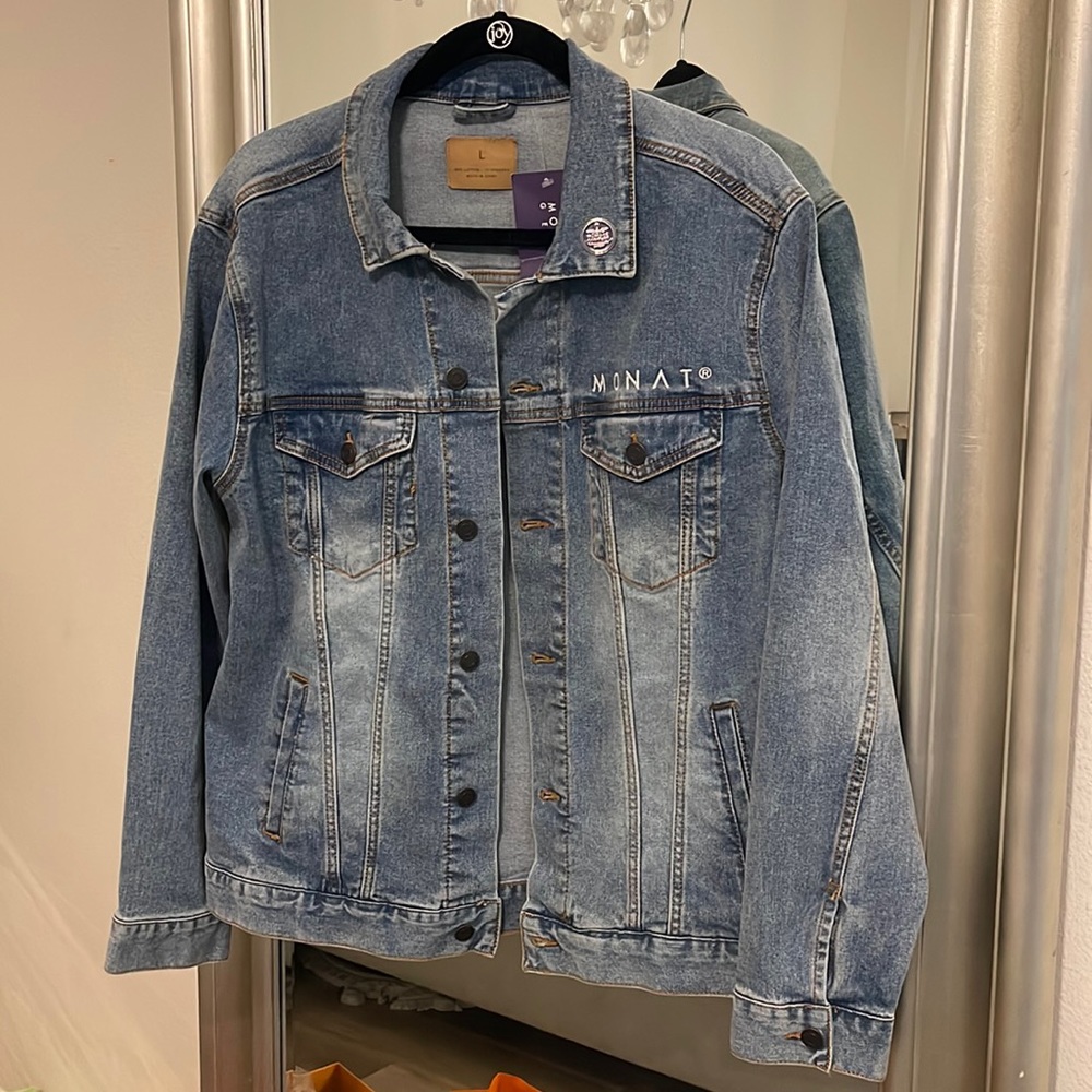 Empowerment Jean jacket 99% cotton 1% spandex.